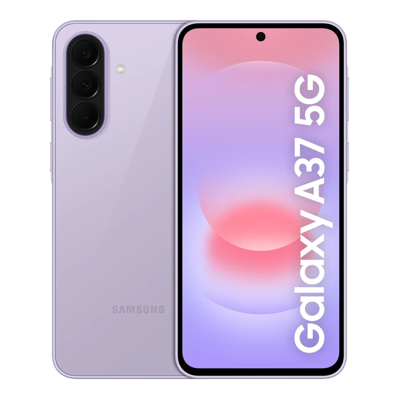 Samsung Galaxy A37 5G, Slim Smartphone, Awesome Intelligence Features, 8GB, 256 GB Storage, 50MP Wide-Angle Camera, Up To 2-Day Runtime, Awesome Lavander, 3 Year Extended Warranty