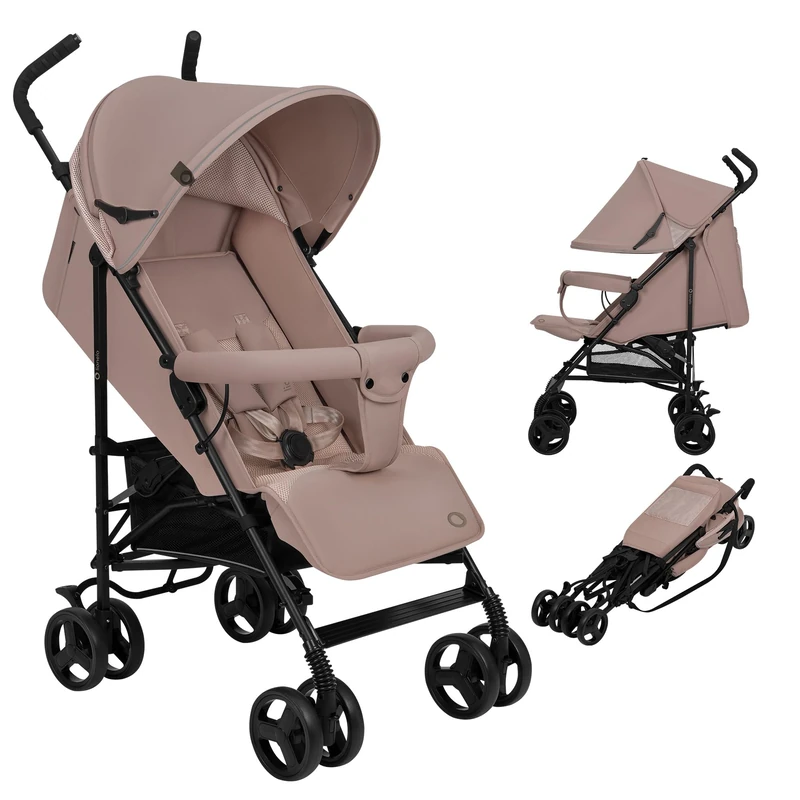 Lionelo ELIA Lightweight Compact Stroller - 7kg Travel Pushchair