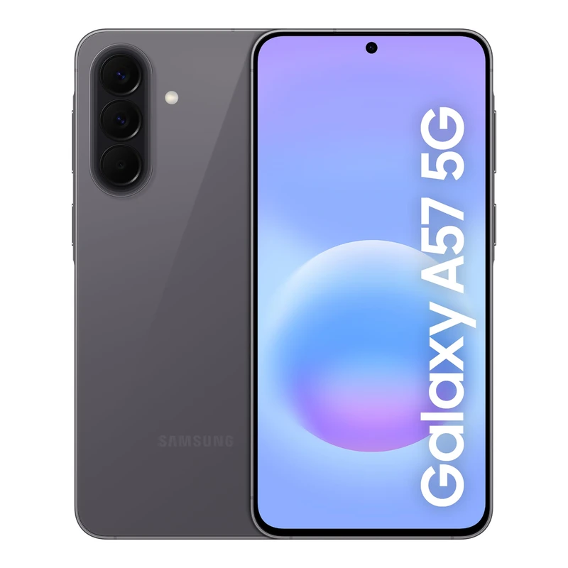 Samsung Galaxy A57 5G, Slim Smartphone, Awesome Intelligence Features, 12GB, 512 GB Strorage, 50MP Wide-Angle Camera, Up To 2-Day Runtime, Awesome Charcoal, 3 Year Extended Warranty