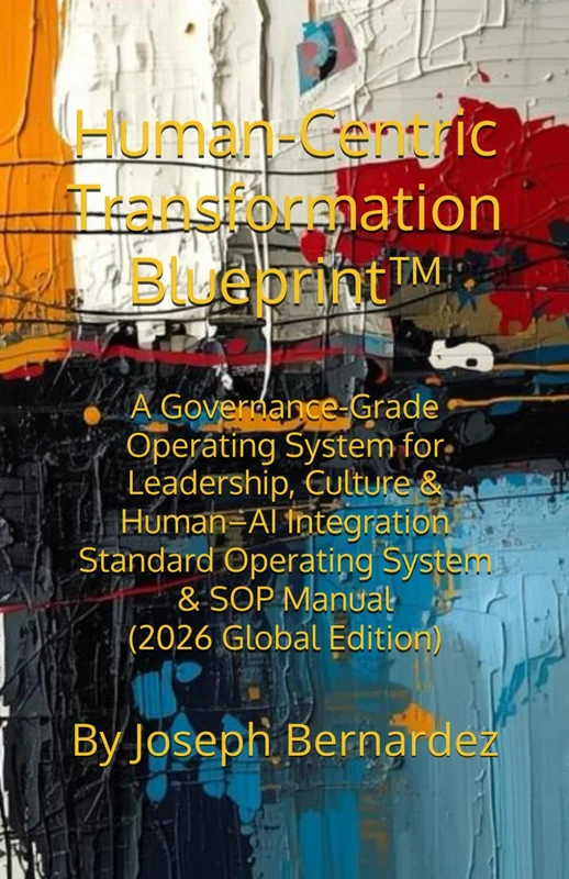 Human-Centric Transformation Blueprint™: A Governance-Grade Operating System for Leadership, Culture & Human–AI Integration Standard Operating System & SOP Manual (2026 Global Edition) - Image 1