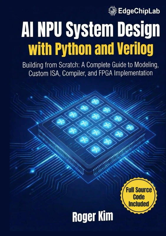AI NPU System Design with Python and Verilog: Building from Scratch: A Complete Guide to Modeling, Custom ISA, Compiler, and FPGA Implementation