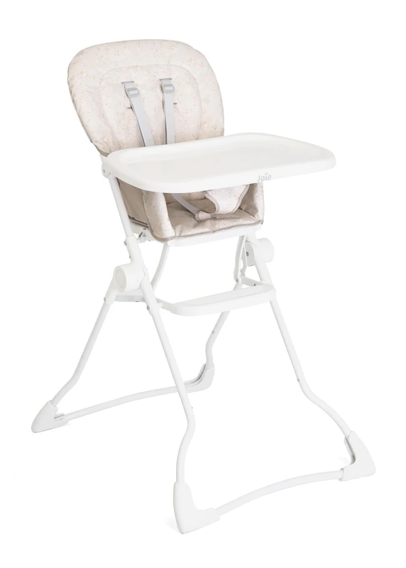 Mimzy Micro Lightweight Compact Highchair with Flat Freestanding Fold - Fleck