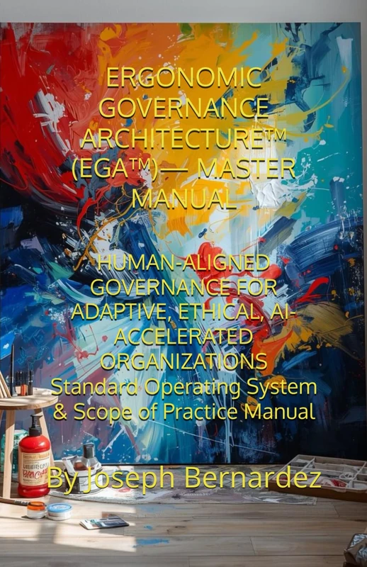 ERGONOMIC GOVERNANCE ARCHITECTURE™ (EGA™)— MASTER MANUAL: HUMAN-ALIGNED GOVERNANCE FOR ADAPTIVE, ETHICAL, AI-ACCELERATED ORGANIZATIONS Standard ... Scope of Practice Manual 2026 Global Edition