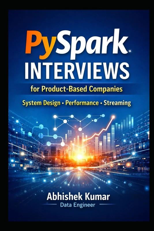 PySpark Interviews for Product-Based Companies: System Design, Performance Tuning, Streaming & Real-World Scenarios for Data Engineers (Data Engineering Domain For professional)