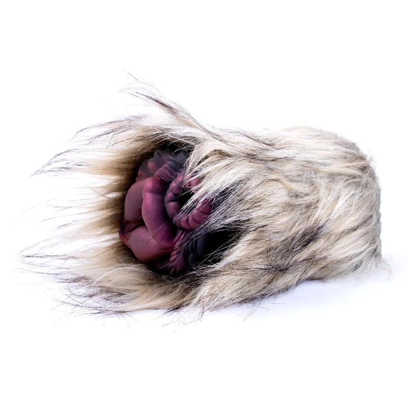 BeHorny Liquid Silicone Masturbator Double Hole Baboon Fantasy Male Sex Toy Realistic Pussy