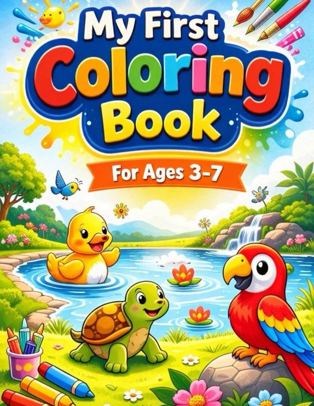 Amazing Coloring Fun For Kids: Boost Creativity and Early Learning.