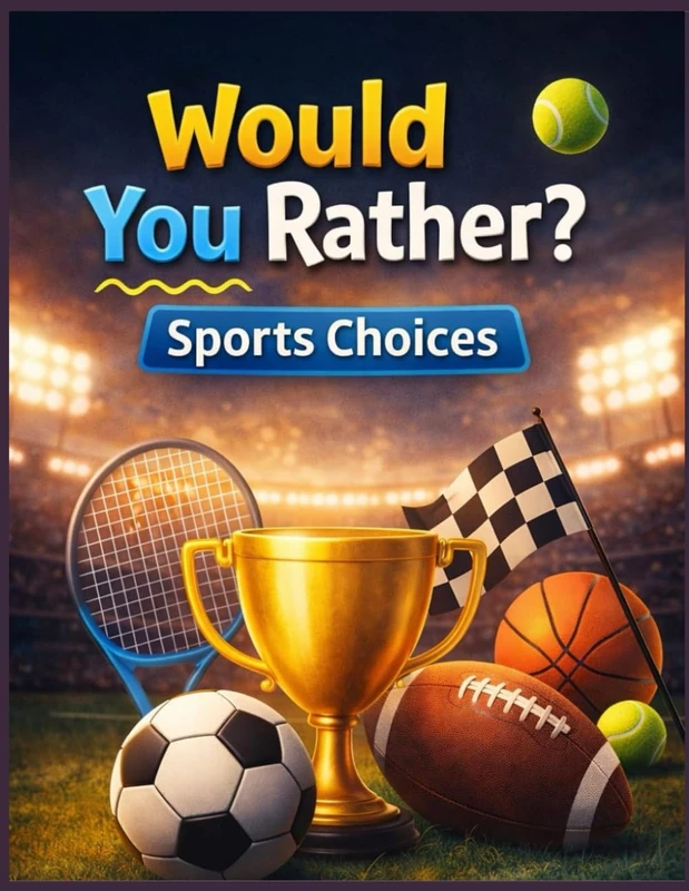 Would You Rather? Sports Choices: A Sports-Themed Question Game for Kids and Teens