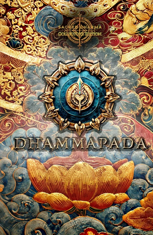 The Dhammapada: Buddhist Sacred Teachings on Meditation, Mindfulness, Ethics, and the Path to Enlightenment - Full-Color Sacred Dharma Collector’s Edition