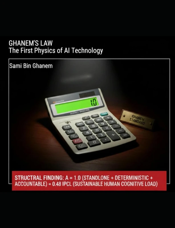 GHANEM’S LAW: The First Physics of AI Technology - Image 1