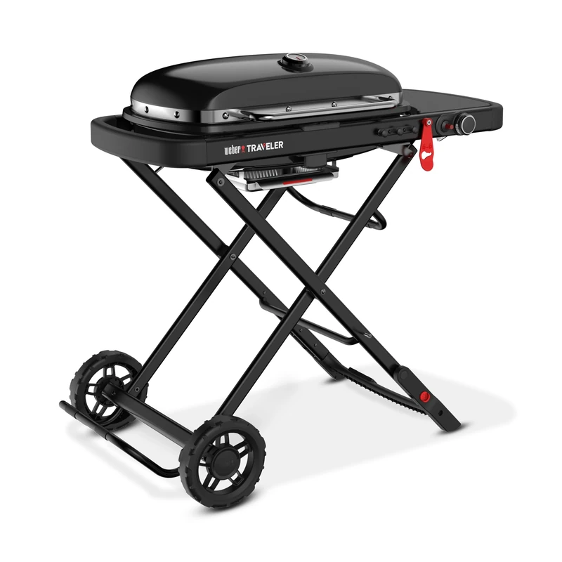 Weber Traveler Stealth Gas Grill - Foldable Design (9013074)