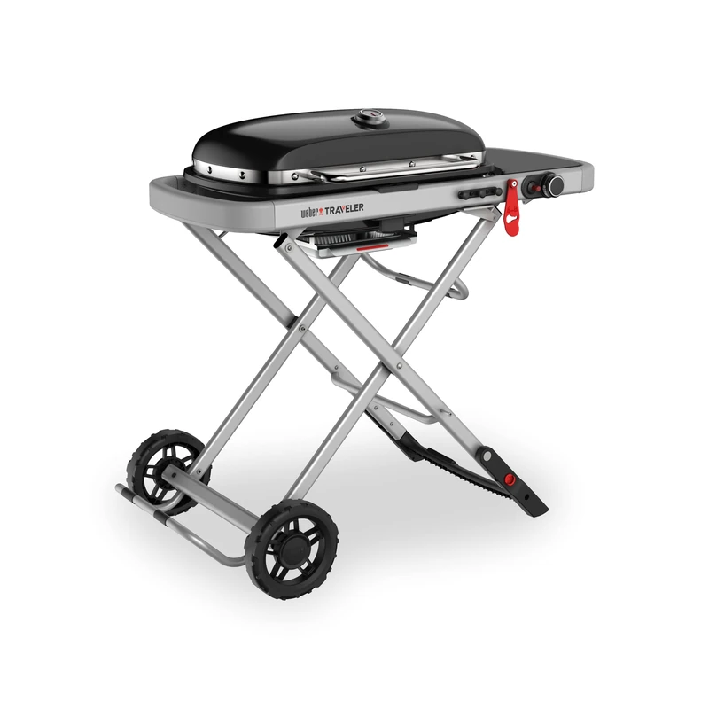 Weber Traveler Portable Gas Grill - Foldable Design (9010074)