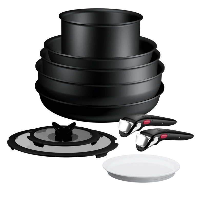 Tefal Ingenio Explore, 10-Piece Cookware Set, Stackable, Non-Stick Coating, Induction, Made in France, P0009402 - Image 1