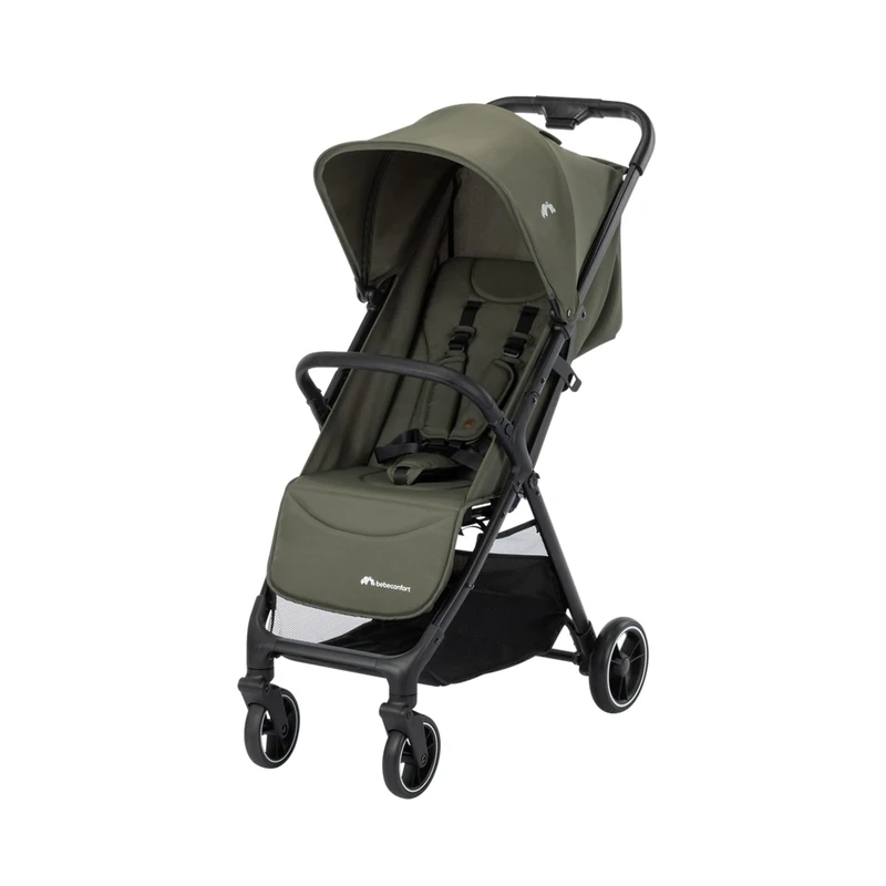 Bebeconfort Azur, Compact Baby Stroller, 0-3 Years (15 kg), Lightweight Baby Pushchair, Automatic One Hand Fold, Stepless Recline to Lie-Flat, Spacious Basket, Mineral Graphite - Image 1