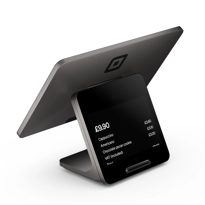 Square Register 2nd Gen (UK Version) | Touchscreen POS Till System | WiFi/Ethernet Connectivity | Chip & PIN, Contactless, Mobile Wallet Payments | Streamline Online, Click & Collect, Delivery Orders - Image 1