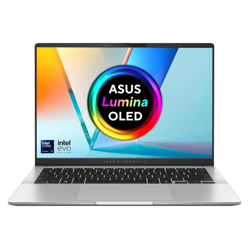 ASUS Vivobook S14 OLED S5406SAL Copilot+ PC Laptop | 14" Full HD+ OLED Screen | Intel Core Ultra 5 226V | 16GB RAM | 512GB PCIe SSD | Windows 11 | Charger Not Included