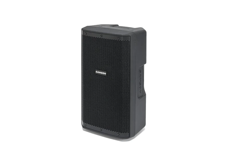 SAMSON RS110A Active 10" Speaker 300W with Bluetooth, Mixer & Pole-Mount – For Live Performances, DJ, Events
