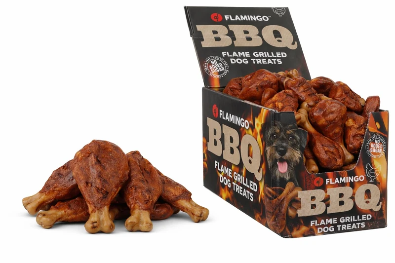 BBQ CHOP WITH CHICKEN M 30PCS 1,9KG DISPLAY - Image 1