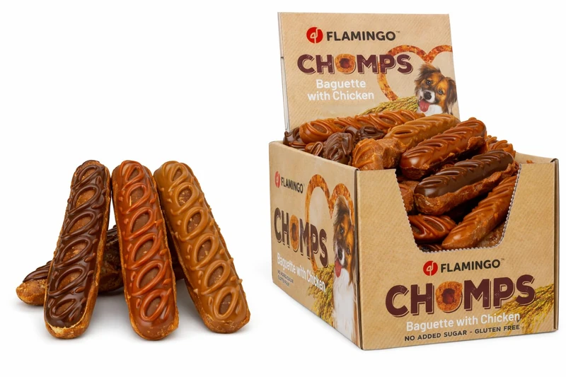 CHOMPS BAGUETTE WITH CHICKEN 36PCS 1,26KG DISPLAY