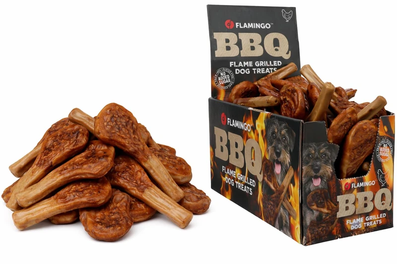 BBQ CHOP WITH CHICKEN L 38PCS 1,9KG DISPLAY - Image 1