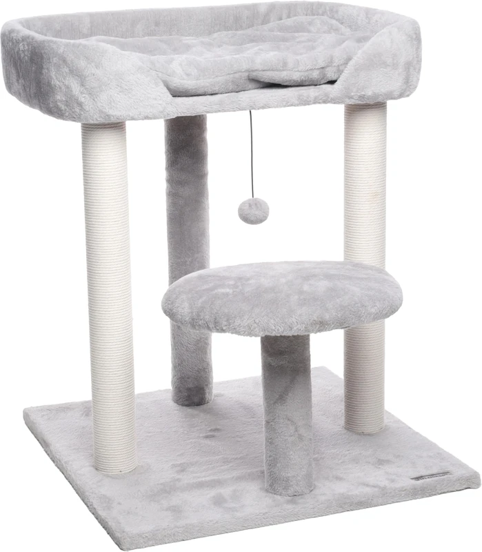 SCRATCHING TREE DOLORES GREY 64x76x73CM