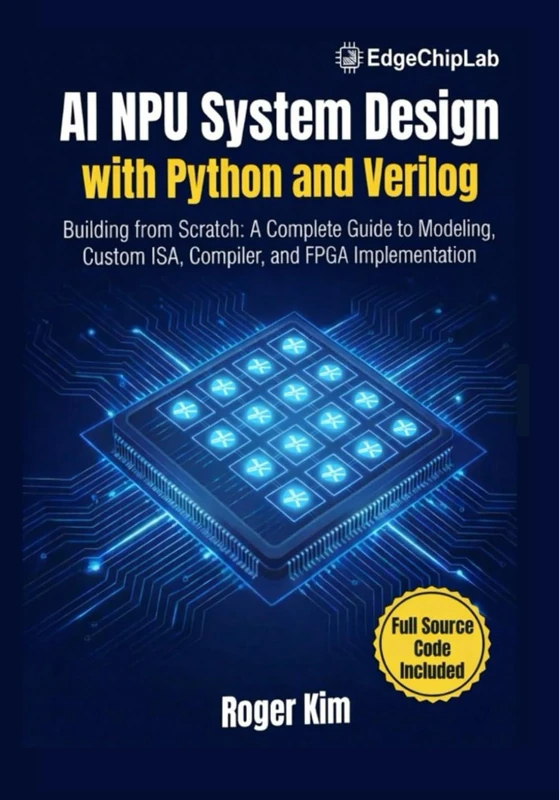 AI NPU System Design with Python and Verilog: Building from Scratch: A Complete Guide to Modeling, Custom ISA, Compiler, and FPGA Implementation - Image 1