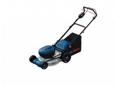 Bosch Pro Cordless Self-Propelled Lawnmower GRA18V2-46SP (Cutting Width: 46 cm, Height of Cut: 30-70 mm, 60 l Fabric Grass Bag, Mulch Plug, Without Battery)