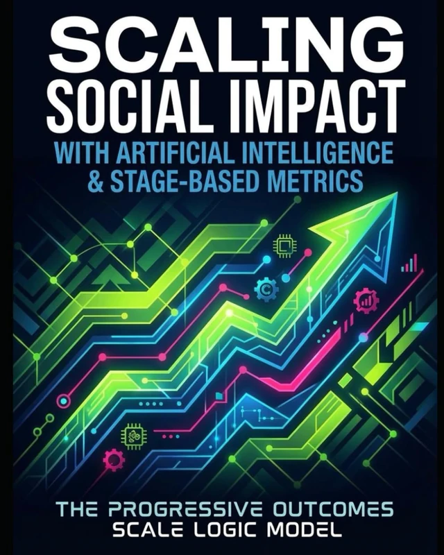Scaling Social Impact with Artificial Intelligence & Stage-Based Metrics: The Progressive Outcomes Scale Logic Model (POSLM)