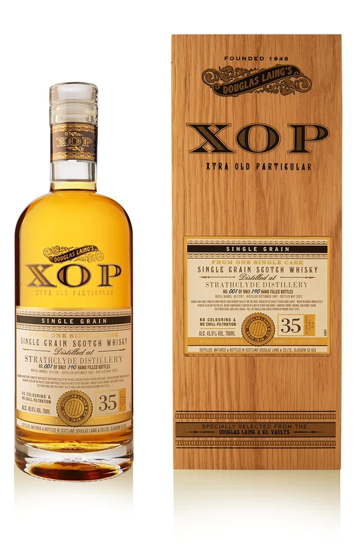 XTRA OLD PARTICULAR, STRATHCLYDE, 1987, 35 YEARS OLD, 45.5% ALC/VOL.