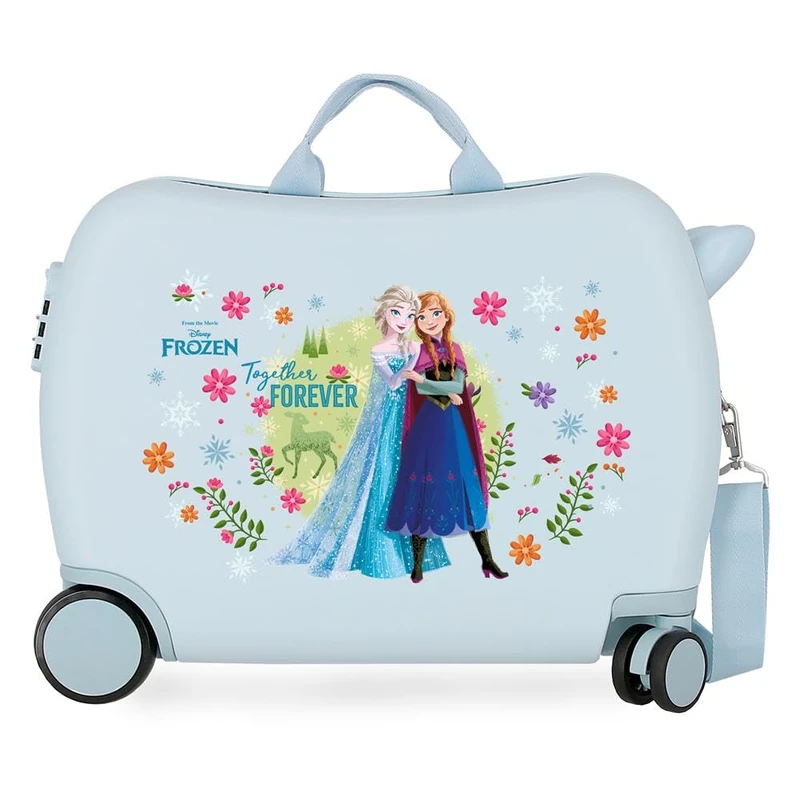 Joumma Disney Frozen Forever Children's Suitcase Blue 50 x 38 x 20 cm Rigid 2.05 kg Combination Lock Side ABS 2.05 kg 34L Hand Luggage