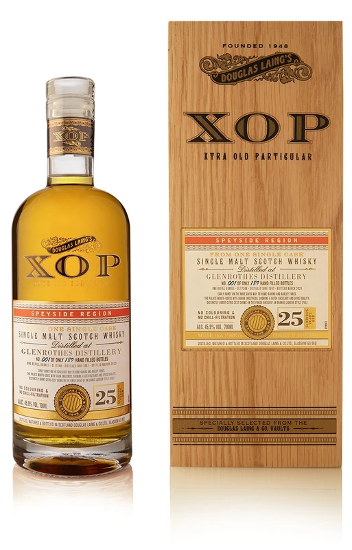 XOP - XTRA OLD PARTICULAR, GLENROTHES, 1997, 25 YEARS OLD, 45.9% ALC/VOL. - Image 1