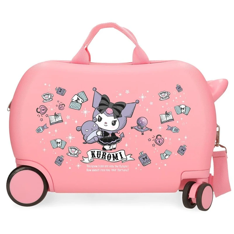 Joumma Sanrio Kuromi Fortune Telling Children's Suitcase Pink 45x31x20 cm Rigid 1.8 kgs ABS 1.8 kgs 24.6L Hand Luggage - Image 1