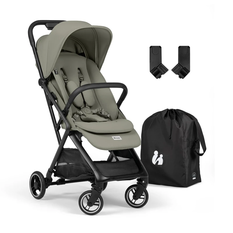 Hauck Fly N Care Compact Travel Pushchair - Sage Green