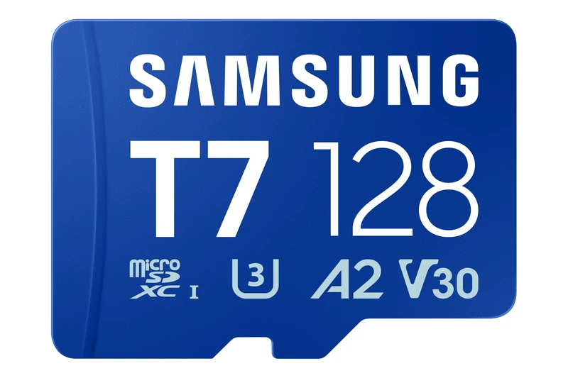 Samsung T7 microSD Memory Card, 128 GB, MB-MB128T/WW