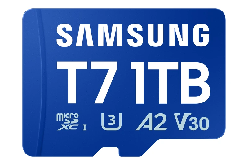 Samsung T7 microSD Memory Card, 1 TB, MB-MB1T0T/WW