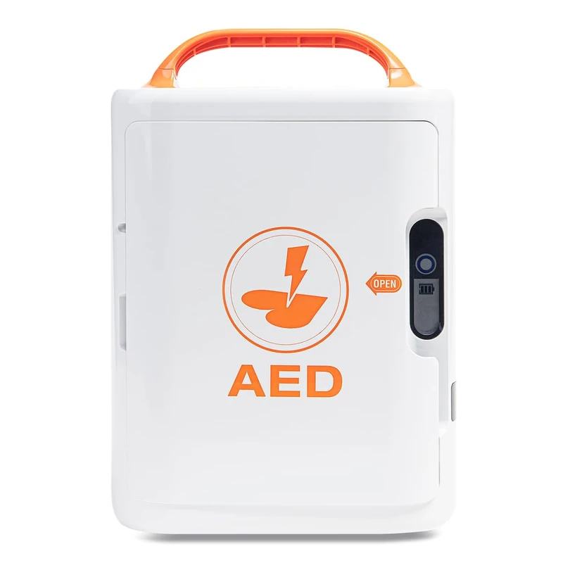 Mediana A16 Core HeartOn AED (English/Welsh/Polish) - SEMI Automatic - 3 Language Options IP55 Shock Time Super Fast an automated External defibrillator (AED)