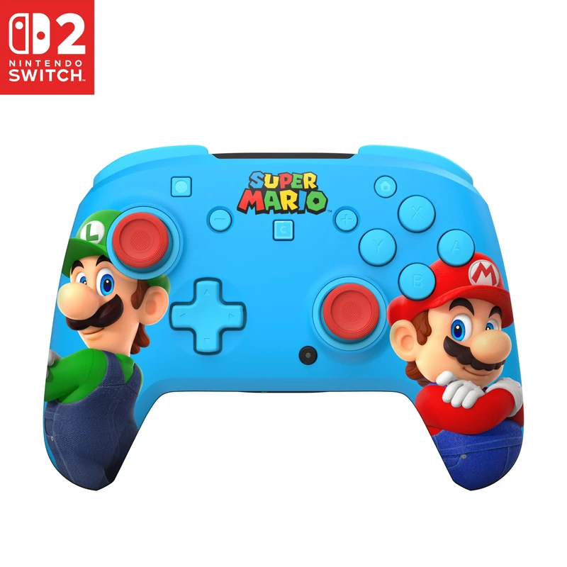 Turtle Beach Rematch Wireless Controller: Mario and Luigi – Officially Licensed for Nintendo Switch 2