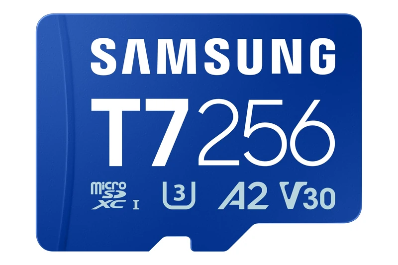 Samsung T7 microSD Memory Card, 256 GB, MB-MB256T/WW