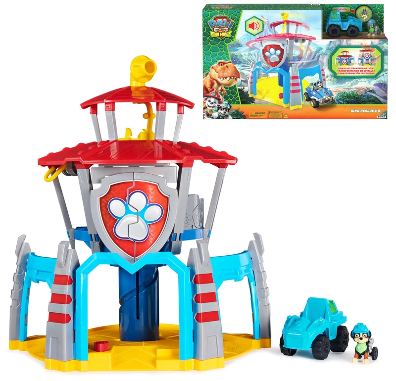 Paw Patrol Playset DinoRescueHeadquarters LDLX - Image 1