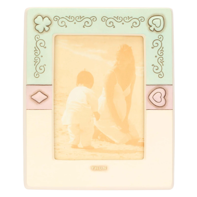 THUN Incanto di Primavera Ceramic Photo Frame, Large, 20.5 x 2.8 x 25 cm - Image 1