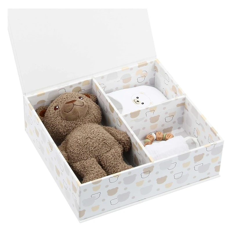 THUN Birth/Memories Gift Box, Fabric, 25 x 23 x 8 cm - Image 1