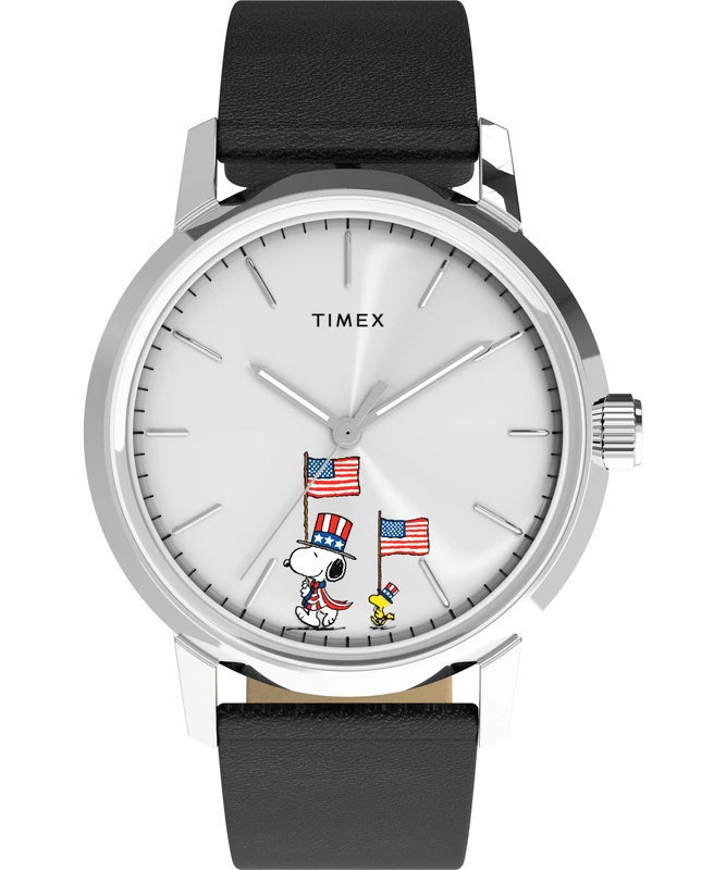 Timex Men Analogue Automatic Watch Peanuts Marlin
