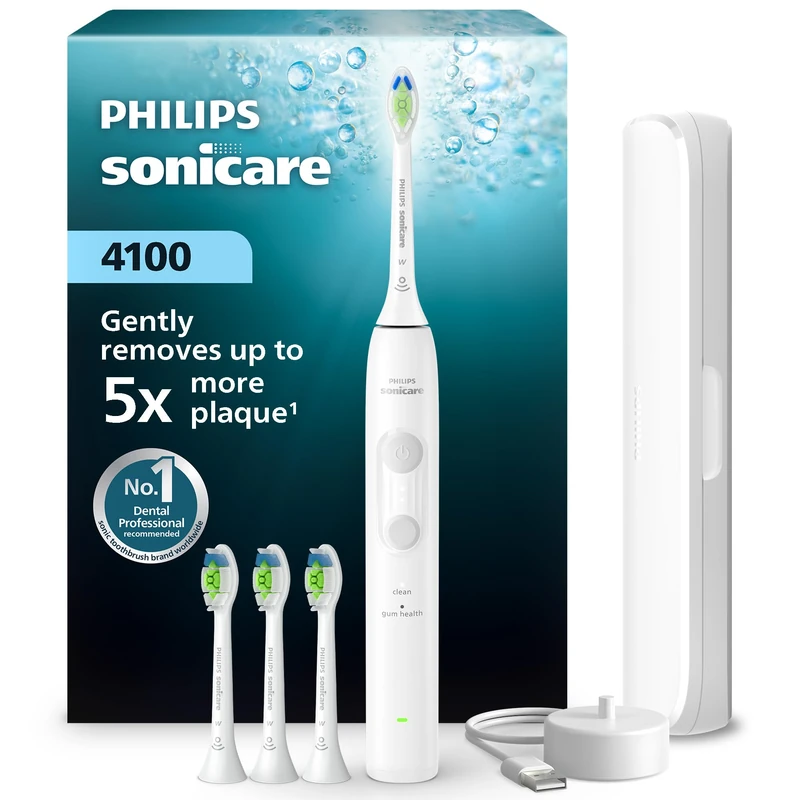 Philips Sonicare 4000 Series Electric Toothbrush - White HX4046/41