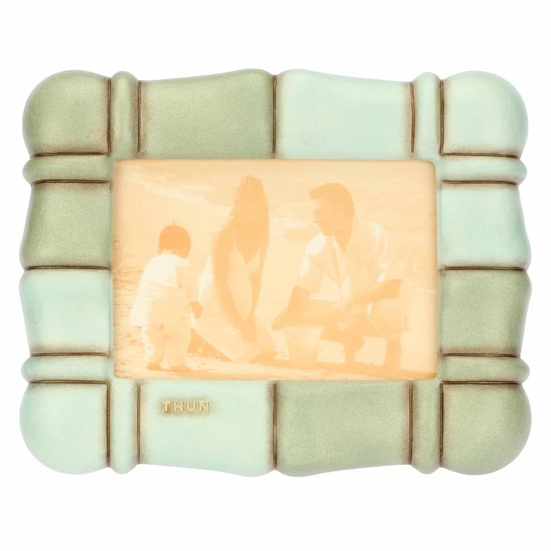 THUN Spring Incanto Photo Frame, Medium, Ceramic, 17 x 2.5 x 21.5 cm