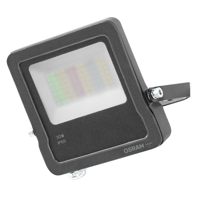 Osram SMART+ Matter Floodlight LED Floodlight, 20W, 1600lm, RGBW 16 Million Colours, 3000K, WiFi, Matter, Alexa/Google, IP65