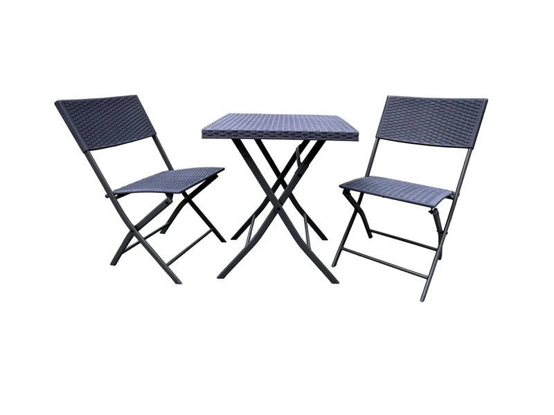 A ASPECT Ivy Folding Bistro Set (Grey)