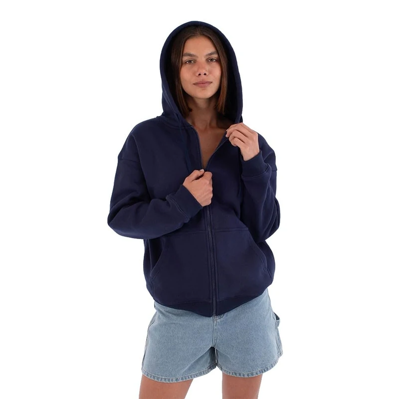 Hurley Womens Hooded - Urban Tide Medusa Sweatshirt, Vintage Iris, S EU