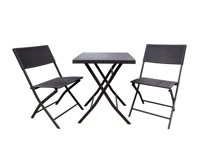 A ASPECT Ivy Folding Bistro Set (Brown)