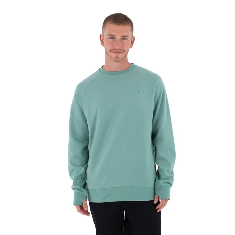 Hurley Mens - Low Tide Sweatshirt, Broken Jade, XXL EU