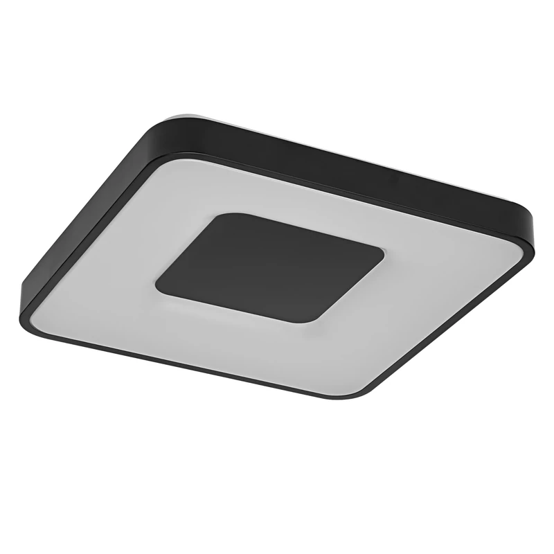 Osram ORBIS Piana LED Ceiling Light 485 mm, 36W, 3000K Warm White, Click-DIM, Black, Metal, IP20