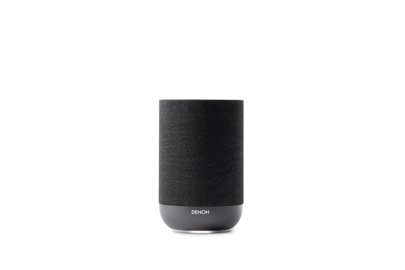 Denon Home 200 Wireless Smart Speaker with Dolby Atmos Music, HEOS Multiroom Streaming, AirPlay 2 & Bluetooth – High-Resolution Stereo Sound for Home Audio & Multi-Room Music - Charcoal